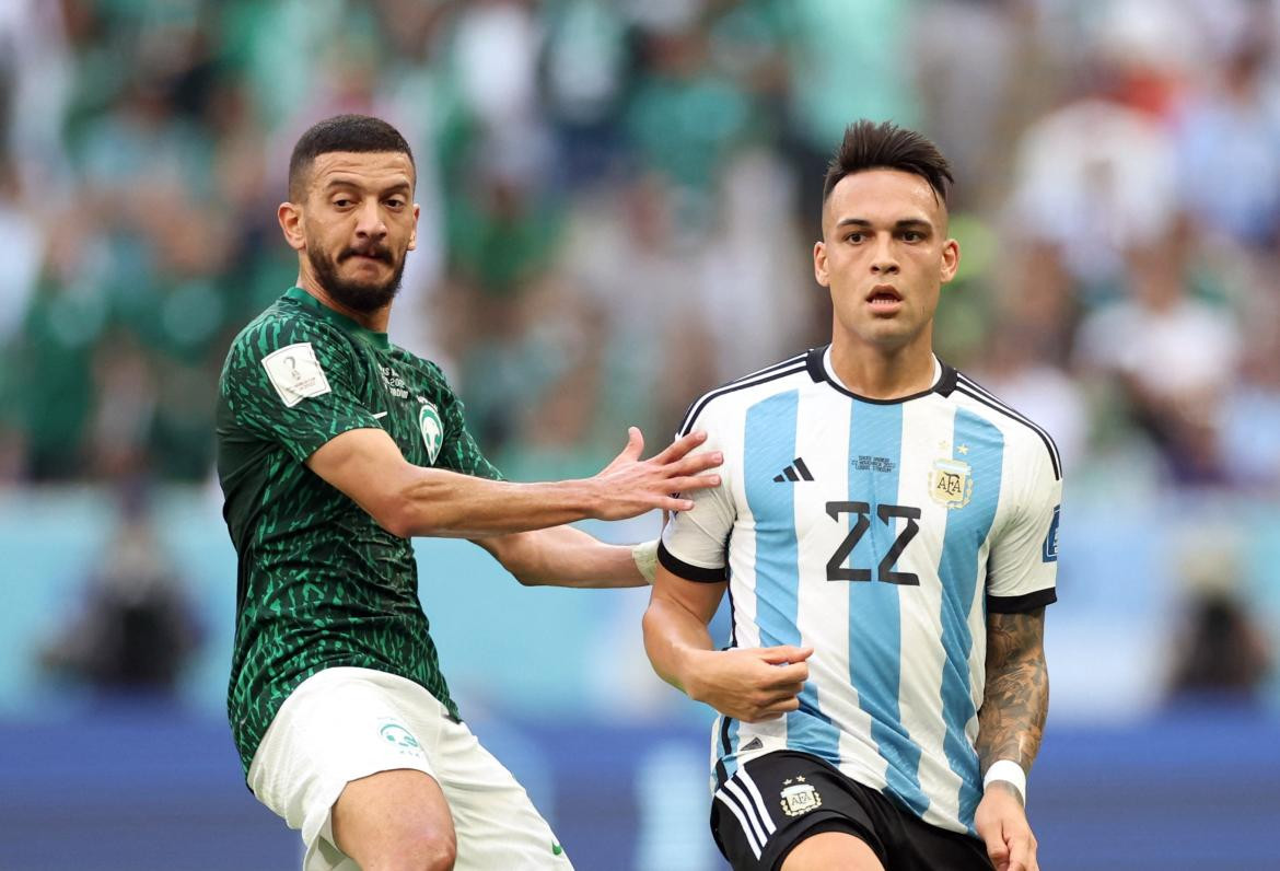 Futebol da Arábia Saudita agora 'apela' por Lautaro Martínez