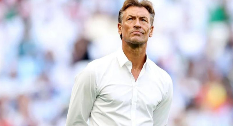 Hervé Renard, técnico de Arabia Saudita. Foto: NA