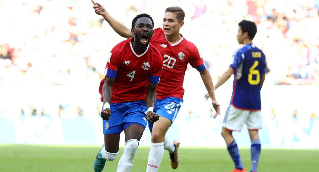 Japón vs. Costa Rica, foto Reuters