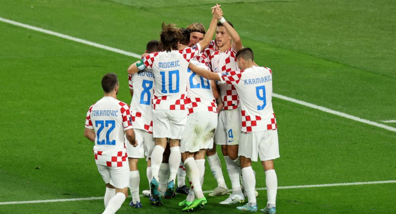 Triunfo de Croacia sobre Canadá; Qatar 2022. Foto: Reuters.