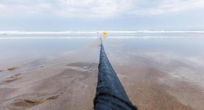 Cable submarino. Foto: CNN