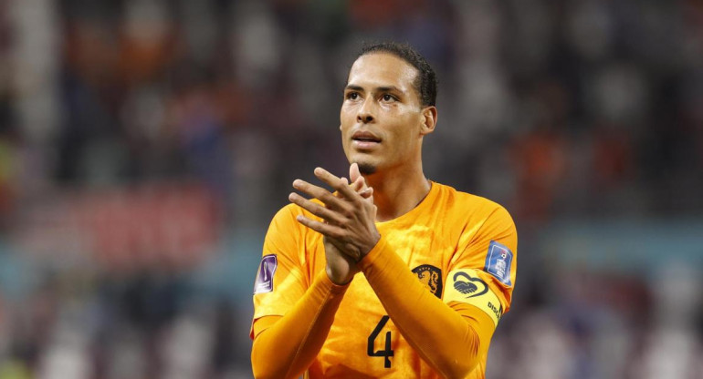 Virgil van Dijk, Países Bajos. Foto: EFE