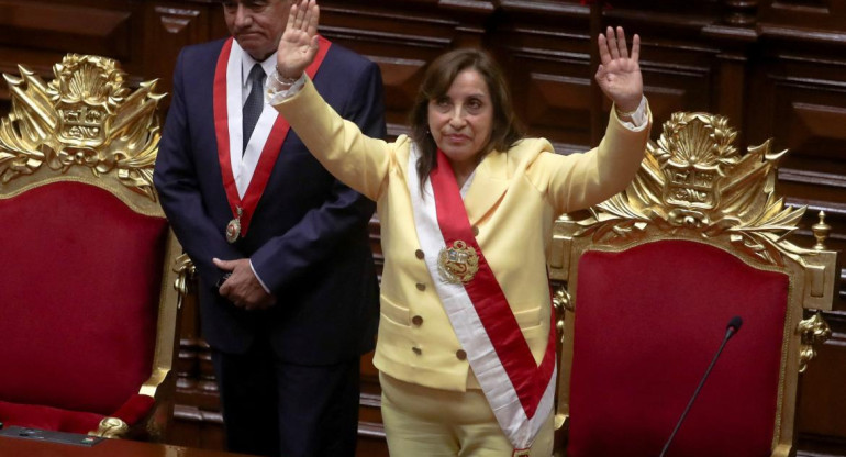 Dina Boluarte, presidenta de Perú_Reuters