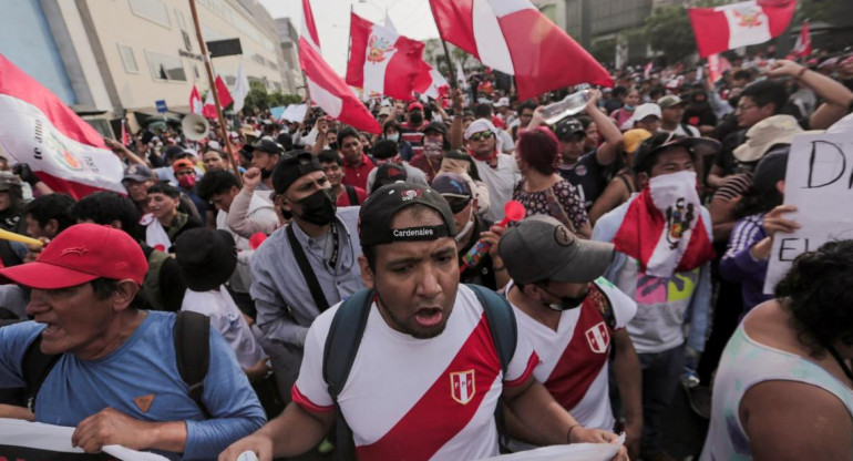 Protestas en Perú, manifestaciones, violencia, Foto Reuters