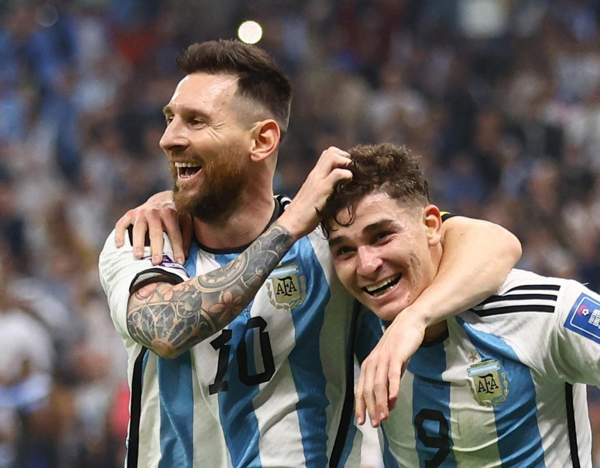 Mundial Qatar 2022 - Argentina vs. Croacia - Semifinal. Foto: Reuters.	