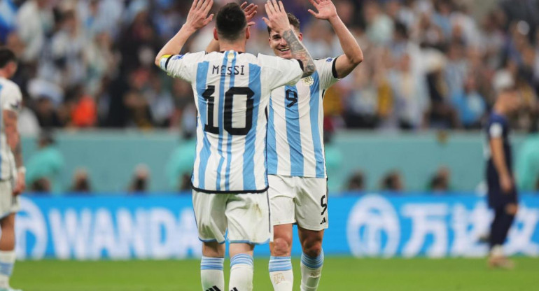 Mundial Qatar 2022 - Argentina vs. Croacia - Semifinal. Foto: EFE.	