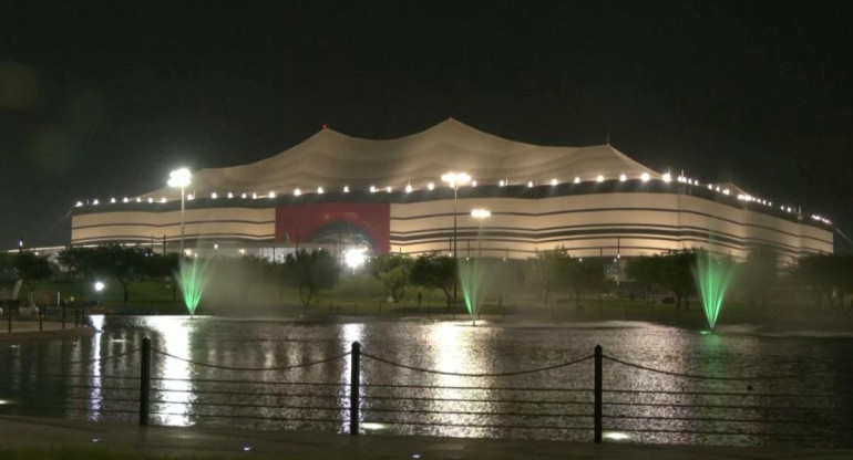 Estadio Al Bayt. Foto: Reuters.