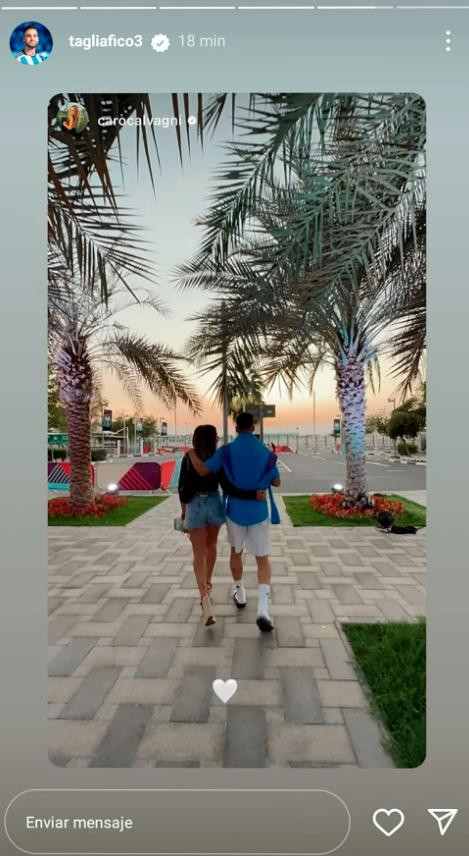 Visita en Qatar. Foto: Instagram.