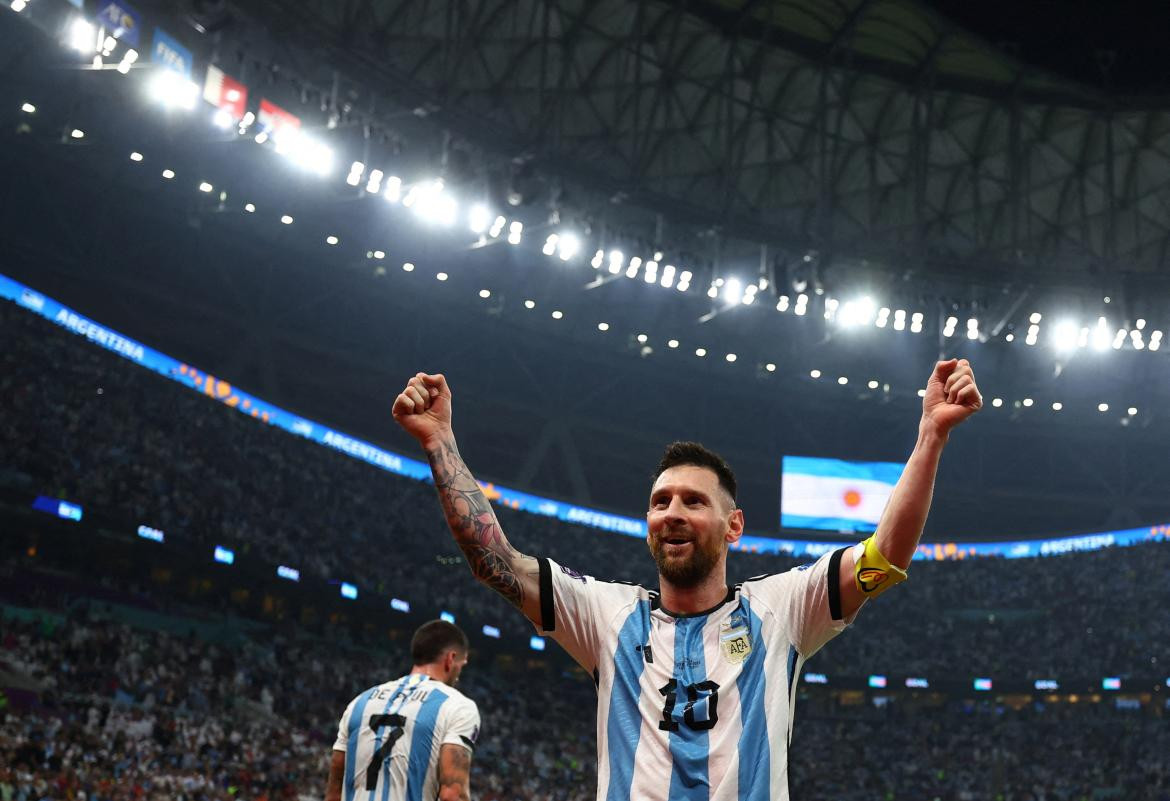 Lionel Messi; Argentina; Qatar 2022. Foto: Reuters.