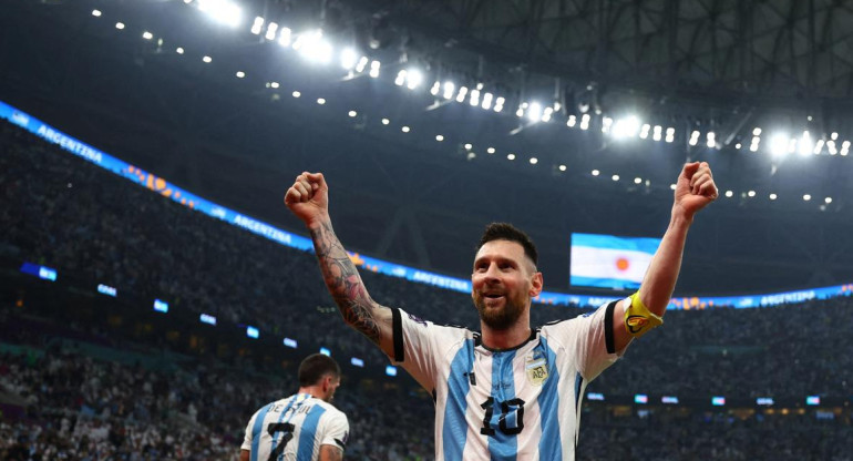 Lionel Messi; Argentina; Qatar 2022. Foto: Reuters.