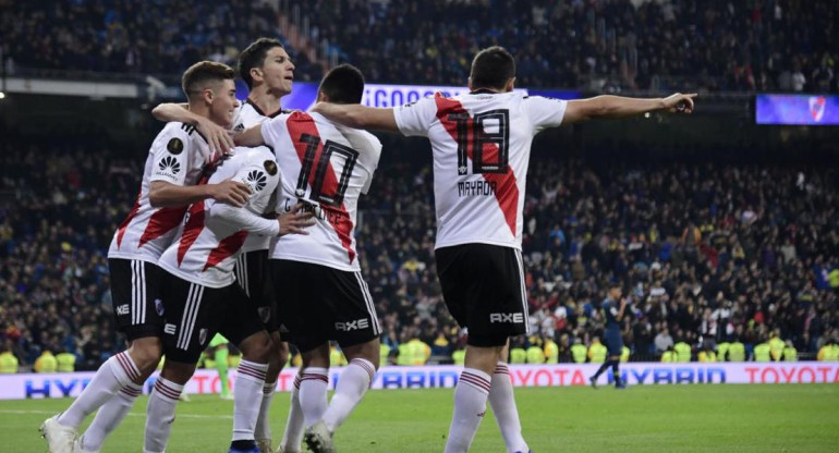 Nacho Fernández, River. Foto: NA