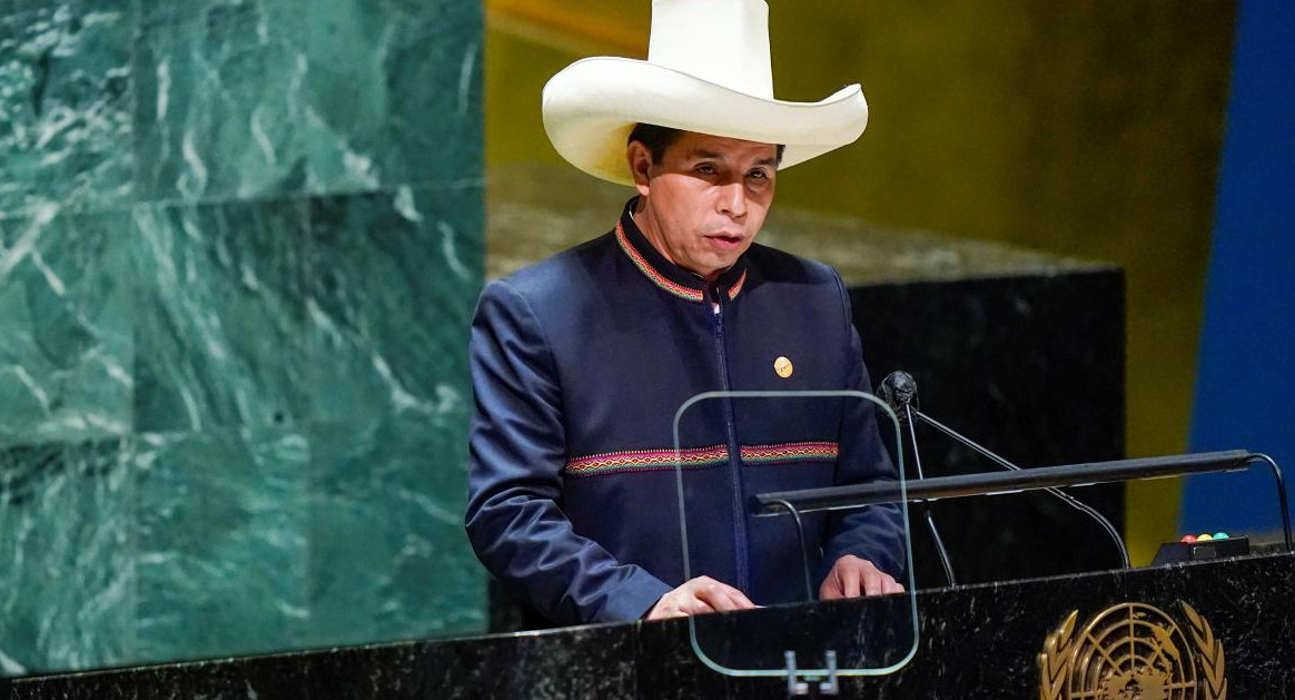 Pedro Castillo, Perú. Foto: REUTERS