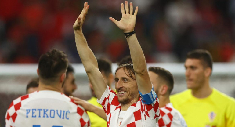 Modric, Croacia. Foto: NA