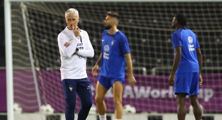 Didier Deschamps; entrenador de Francia. Foto: Reuters.