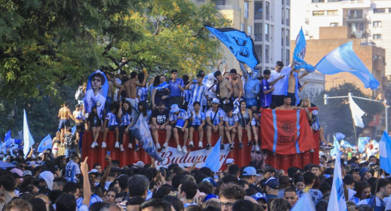 Festejos en el Obelisco por la Selección, NA