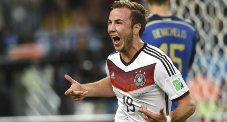 Mario Gotze. Foto: NA.