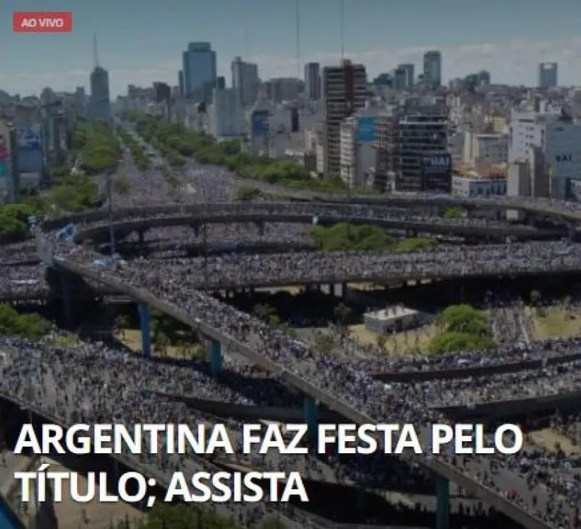 Medios del mundo reflejaron el festejo argentino.