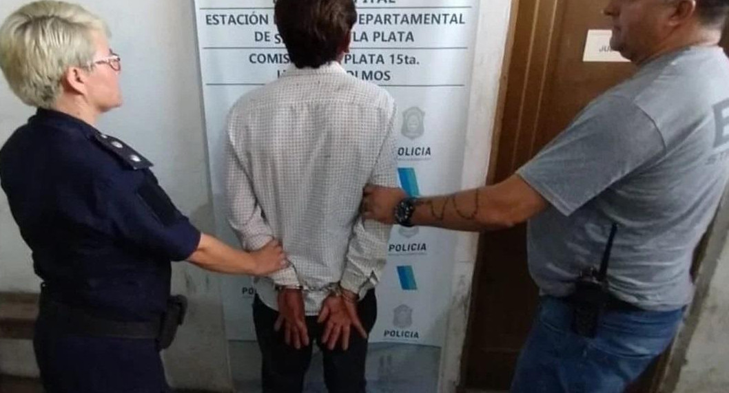 Detenido por balear al novio de su sobrina. 