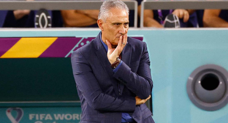 Tite, técnico brasileño. Foto: REUTERS