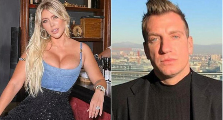 Wanda Nara y Maxi Lopez. Foto: archivo.