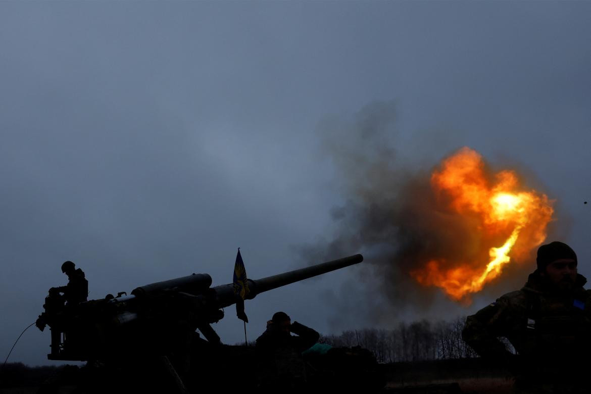 Tanque ucraniano en el frente de batalla_Reuters