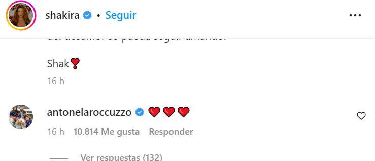 El comentario de Roccuzzo