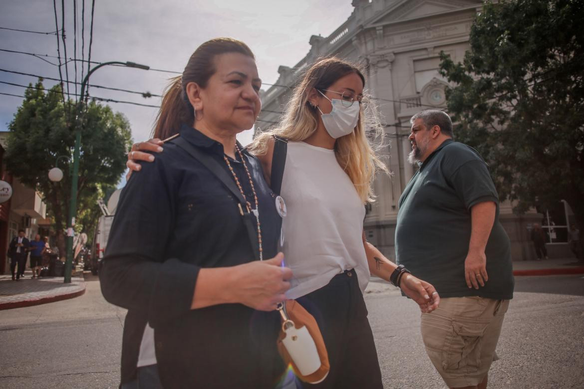 Mamá de Fernando Báez Sosa en el juicio por el crimen de Fernado. Foto: Télam