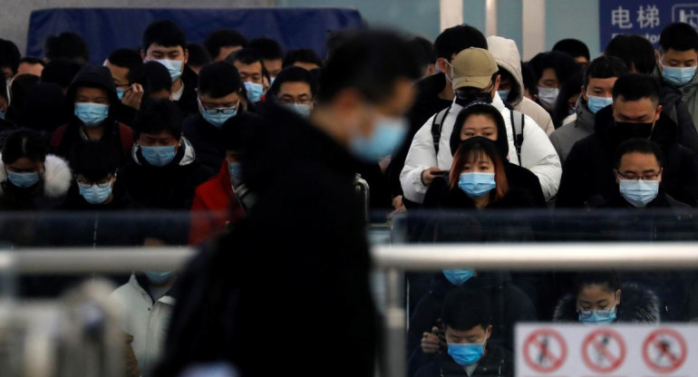 Coronavirus en China. Foto: REUTERS