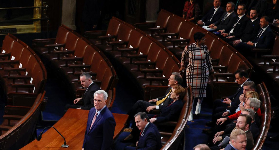 Kevin McCarthy, Cámara de EEUU. Foto: REUTERS