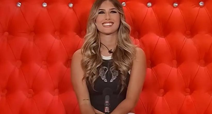 Julieta en la casa de Gran Hermano. Foto: NA.