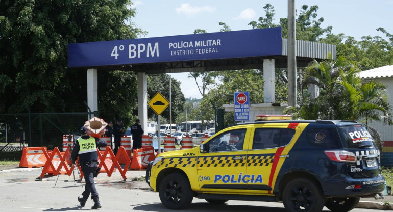 Policía brasileña. Foto: Télam