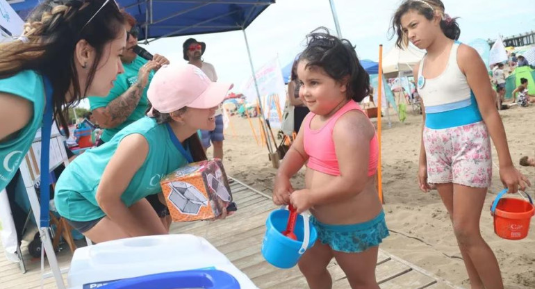 Concurso Nacional de Castillos y Figuras de Arena. Foto: gentileza La Costa.