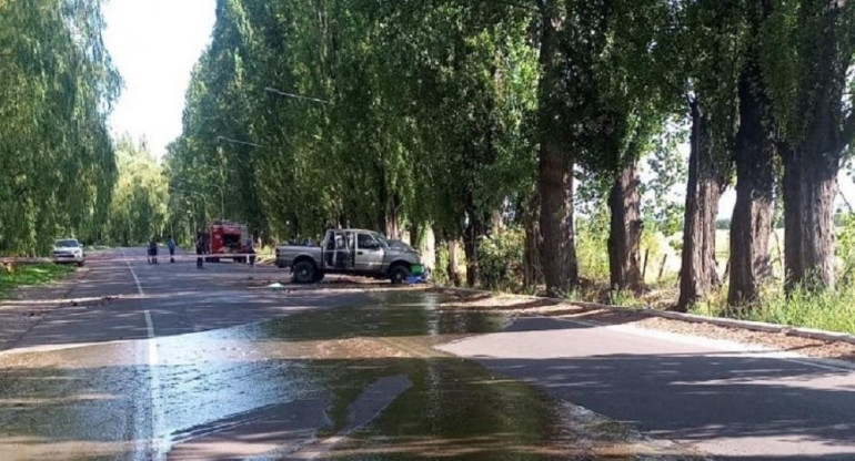 Accidente en Mendoza, NA