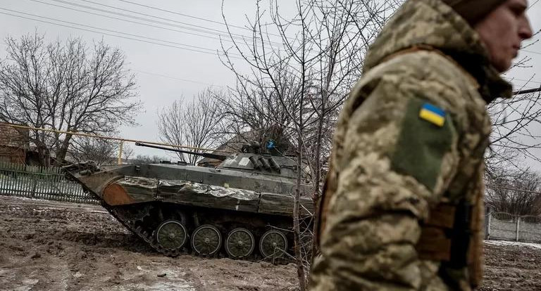 Guerra en Ucrania, soldados. Foto: REUTERS