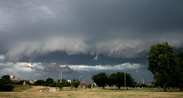 Alerta meteorológica. Foto: Télam