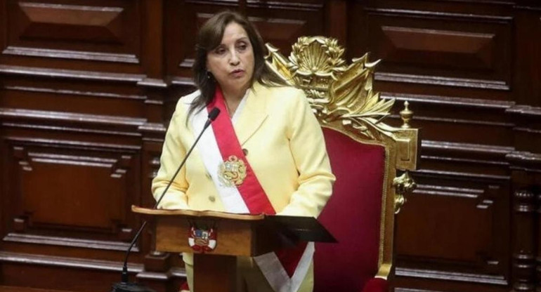 Dina Boluarte, Perú. Foto: REUTERS