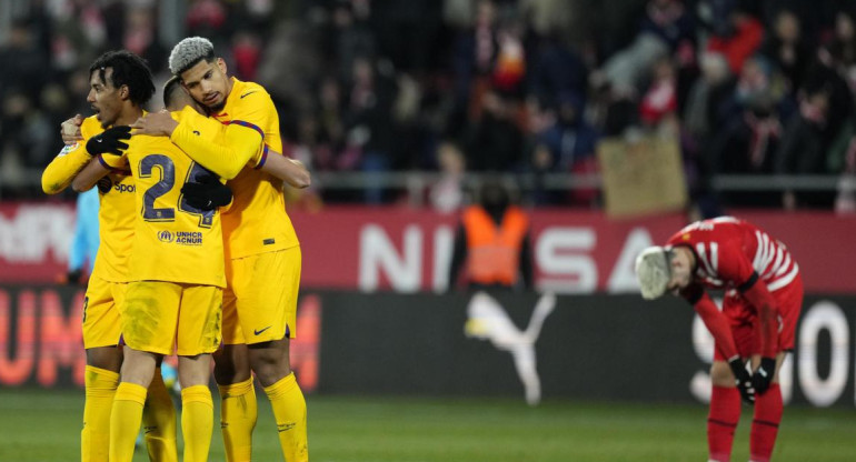 Barcelona vs Girona, fútbol español. Foto: EFE