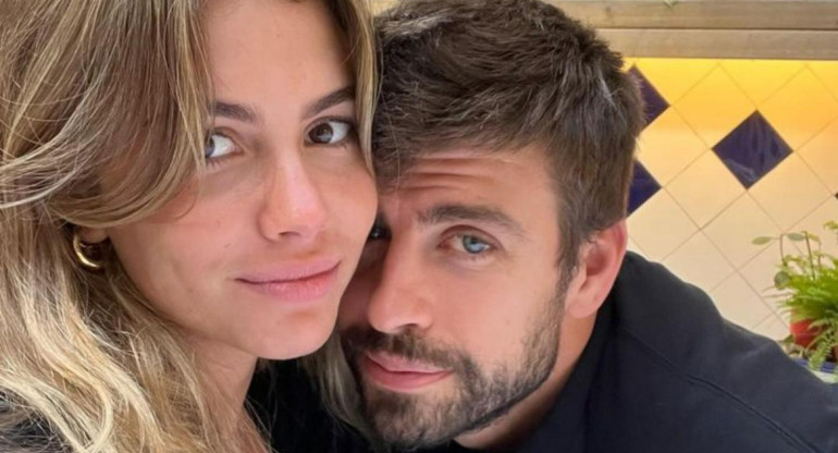 Clara Chía y Piqué. Foto: Instagram.