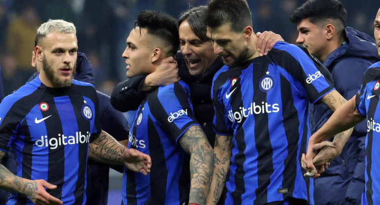 Copa Italia, Inter vs. Atalanta. Foto: EFE.