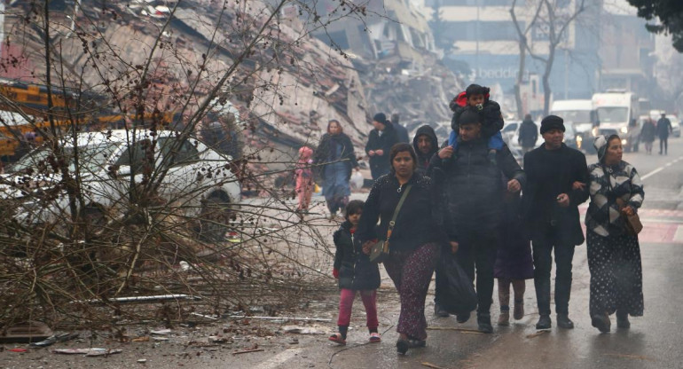 Terremoto en Turquía y Siria 1. Foto: Reuters.