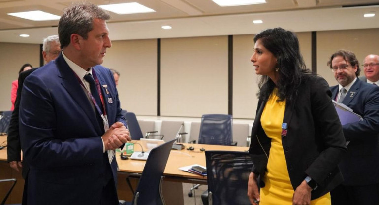 Gita Gopinath, Sergio Massa, MA