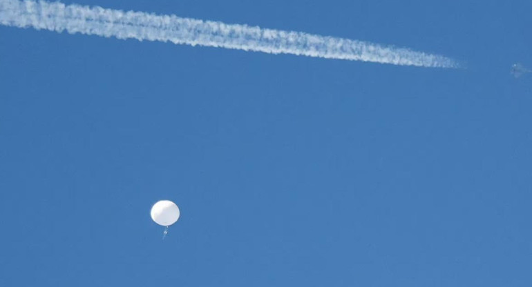 Globo espía chino. Foto: REUTERS