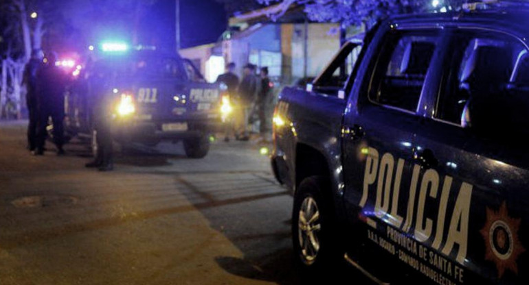 Policía rosarino. Foto: Télam