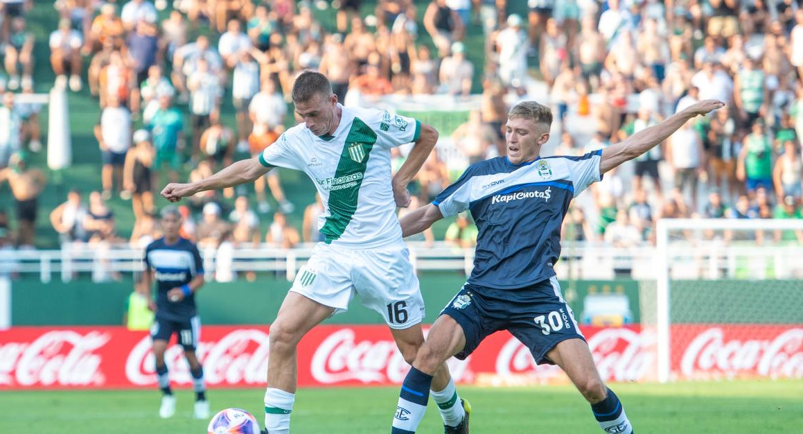 Banfield-Gimnasia 4. Foto: Twitter @CAB_Oficial.