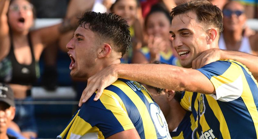 Alejo Véliz; Rosario Central-Arsenal. Foto: Télam.