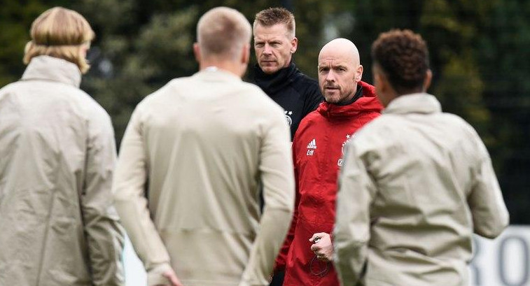 Erik Ten Hag, entrenador del Manchester United. Foto: NA.