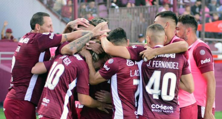 Lanús-Rosario Central. Foto: NA.