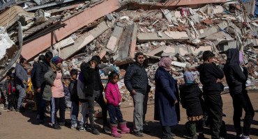 Médicos Sin Fronteras trabajando en la zona afectada en Siria. Foto Reuters.