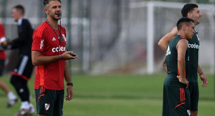 Martín Demichelis, River. Foto: Télam