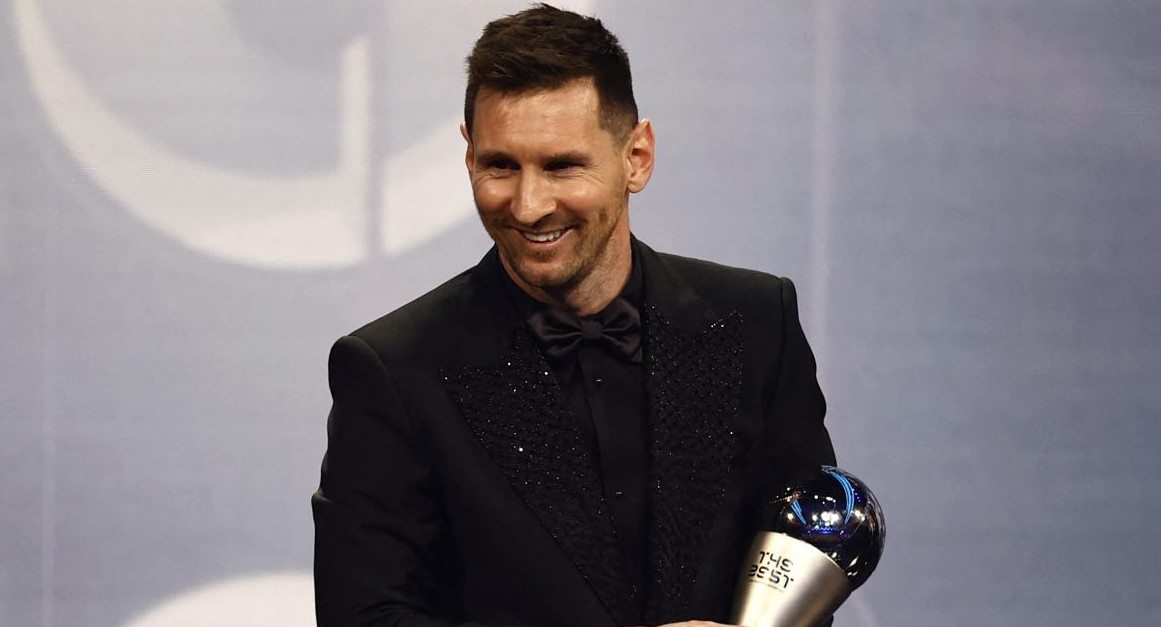 Lionel Messi, premios The Best. Foto: Reuters.